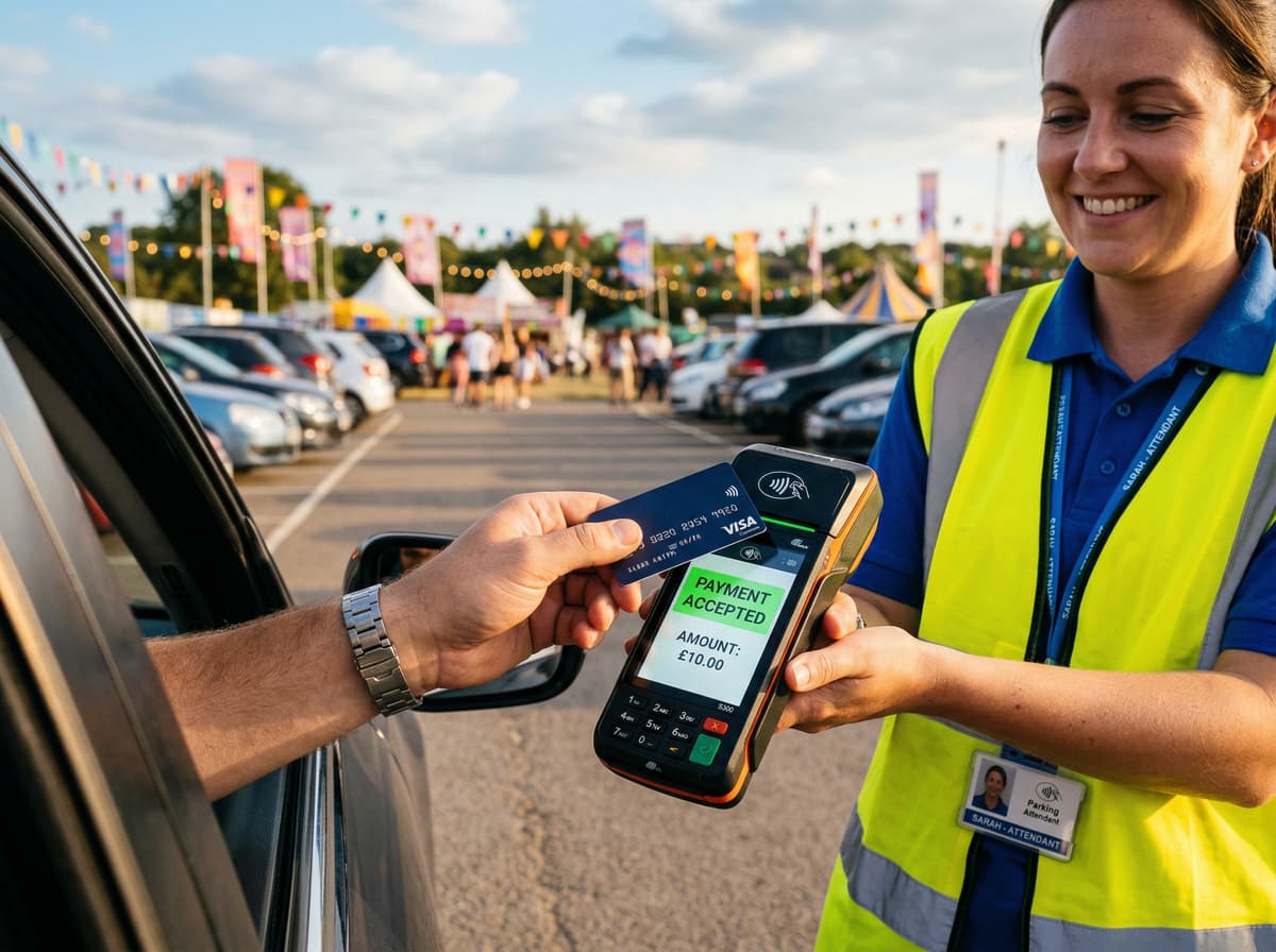 Pagamento contactless al parcheggio